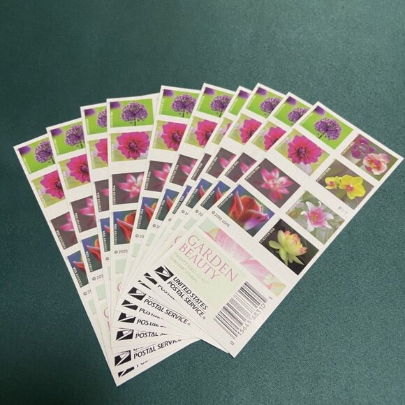 1000 forever stamps of Gardens and flowers - Picture 4 of 4